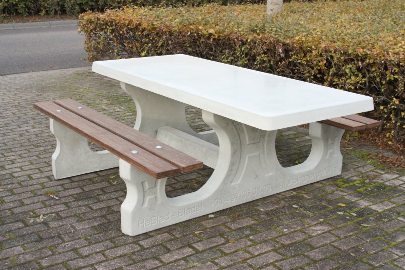 deluxe picknickset met houten zittingen